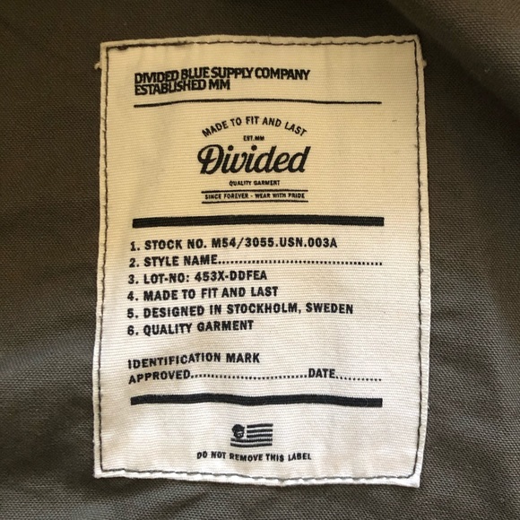 Selling Olive Green Outerwear Coat - Picture 3 of 3